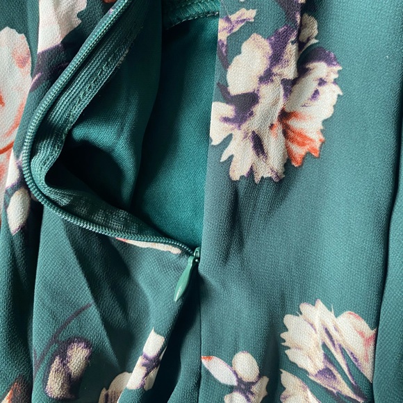 Floral Padded SHEIN Curve Dress - Picture 8 of 9